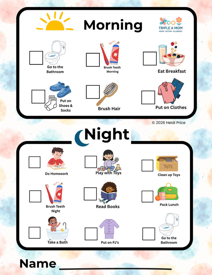Morning Checklist
