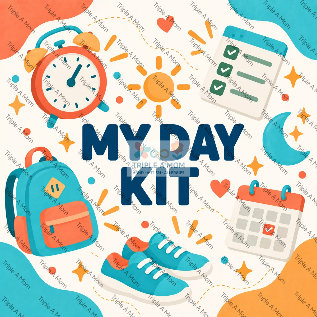 My Day Kit printable If-Then and To Do/Done visual schedule boards (preview 1 of 6)