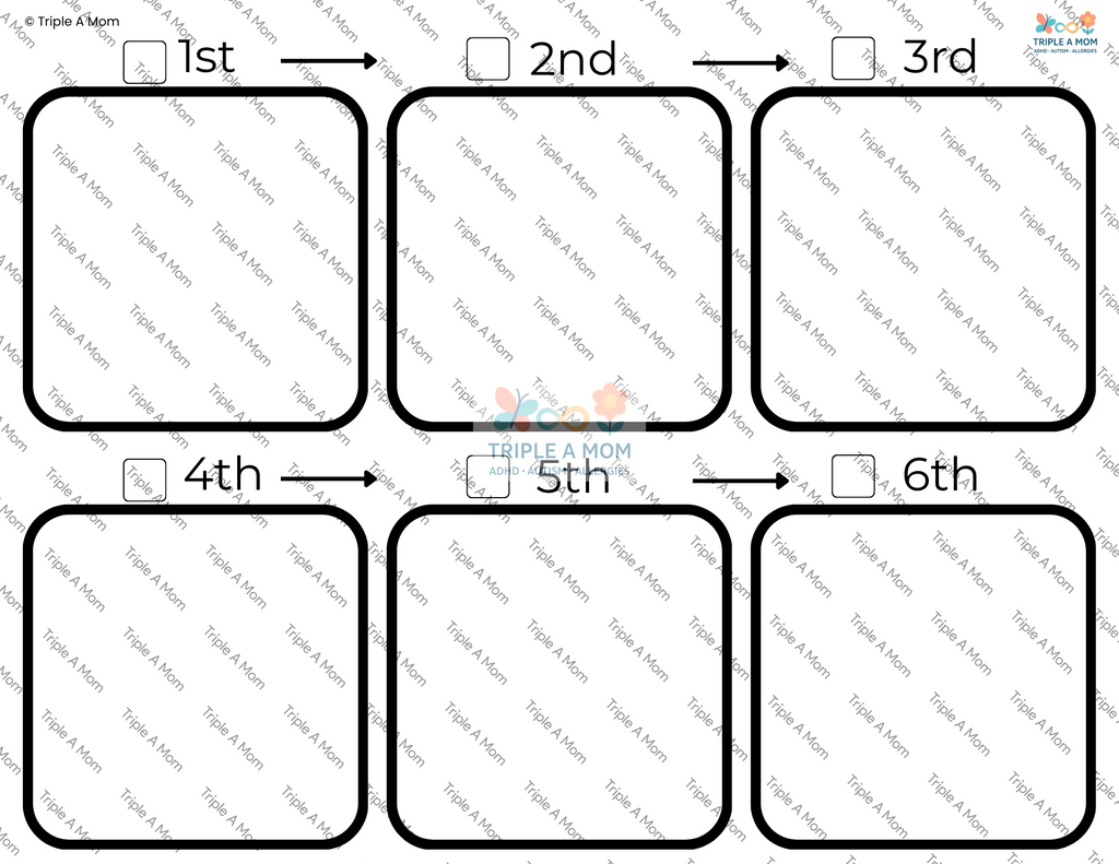 My Day Kit printable If-Then and To Do/Done visual schedule boards (preview 4 of 6)