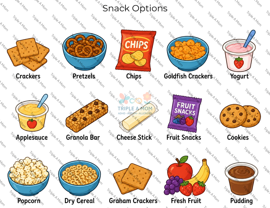 Meal Planning Kit printable food choice boards and cards (preview 6 of 6)