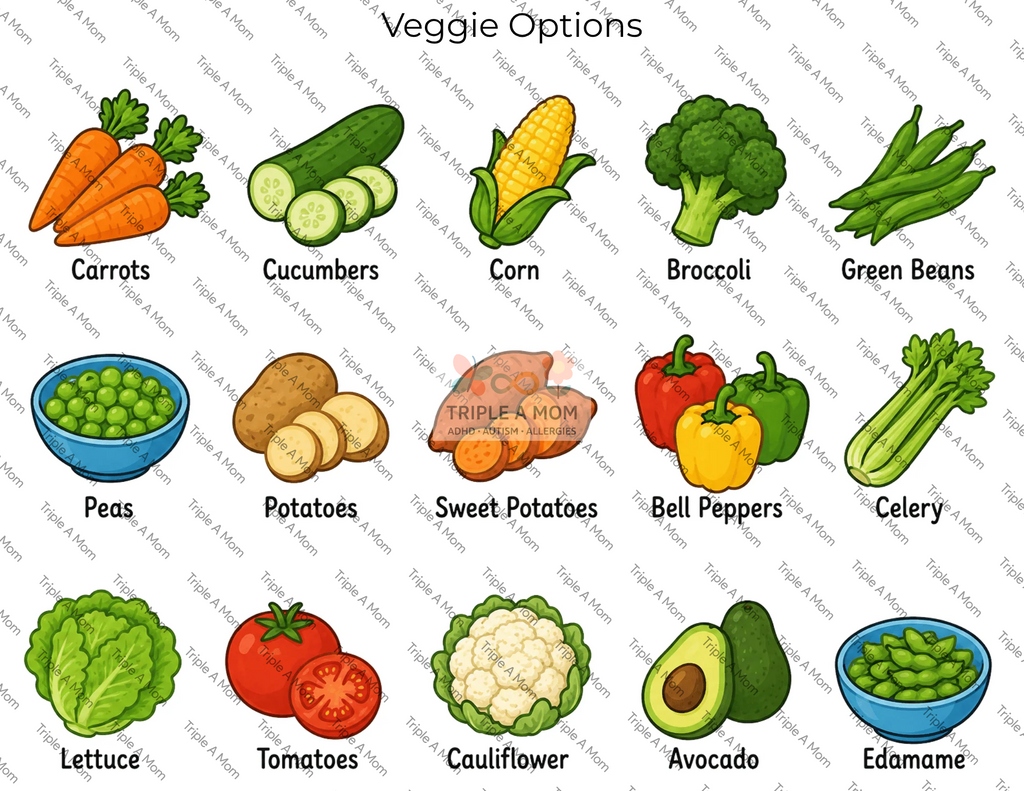 Meal Planning Kit printable food choice boards and cards (preview 5 of 6)