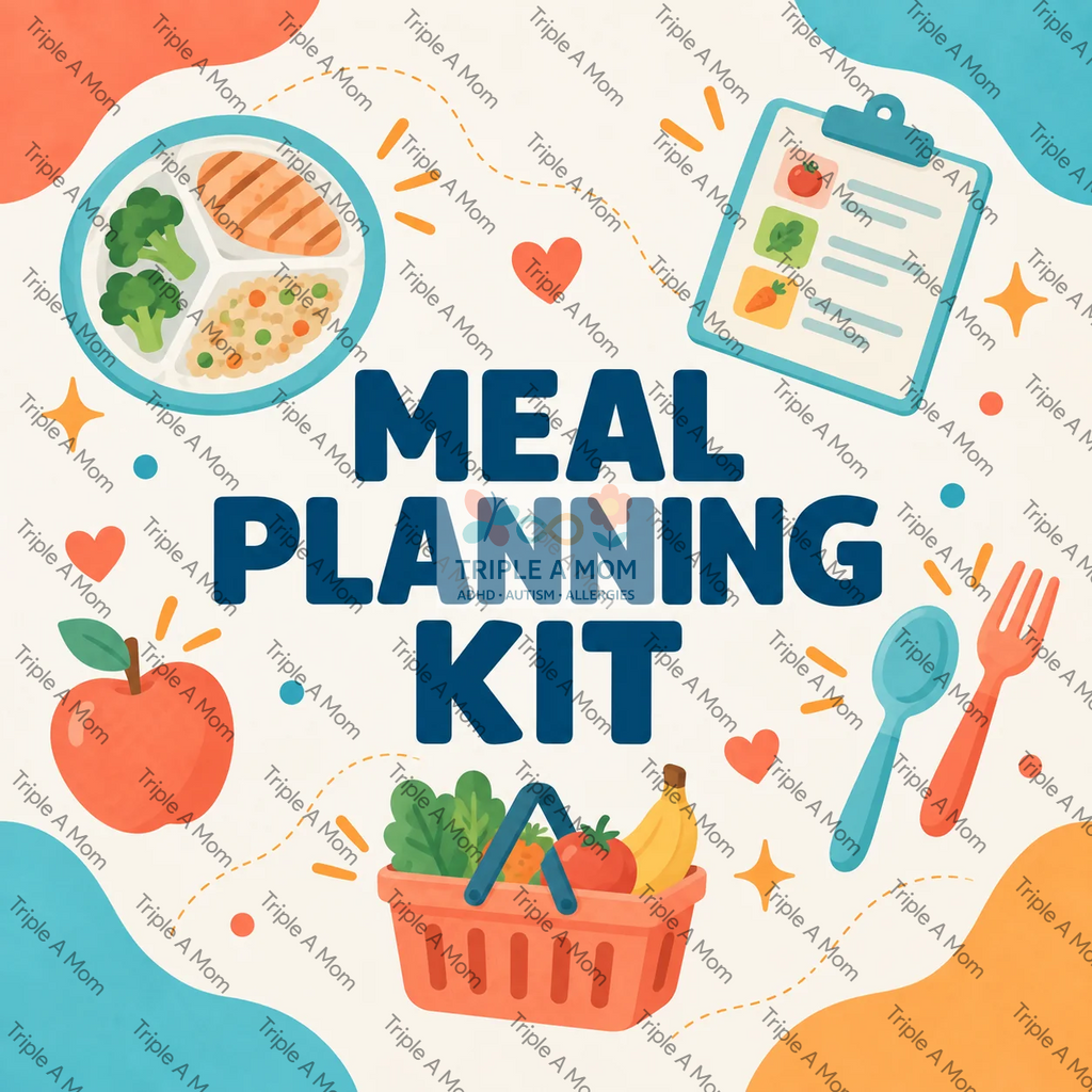 Meal Planning Kit printable food choice boards and cards (preview 1 of 6)