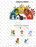 On-the-Go Support Cards, travel-size visual supports on a key ring (preview 1 of 5)