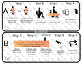 Potty Checklist for girls with picture steps