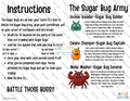 Sugar Bug Checklist, a toothbrushing battle checklist