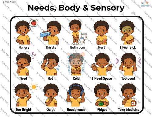 Communication Cards printable picture cards for kids (preview 1 of 6)
