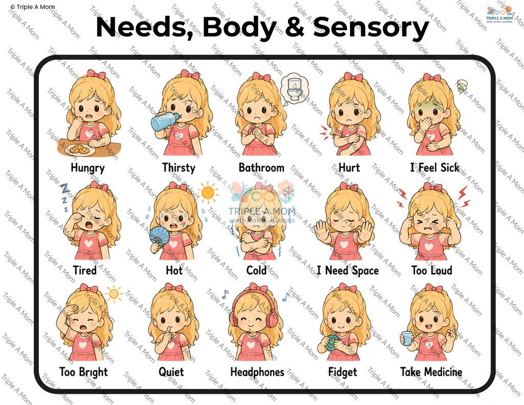Communication Cards printable picture cards for kids (preview 6 of 6)