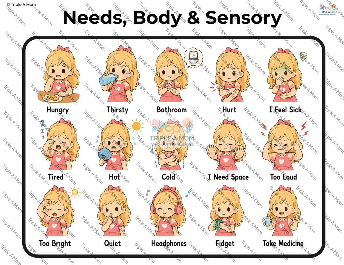 Communication Cards printable picture cards for kids (preview 6 of 6)