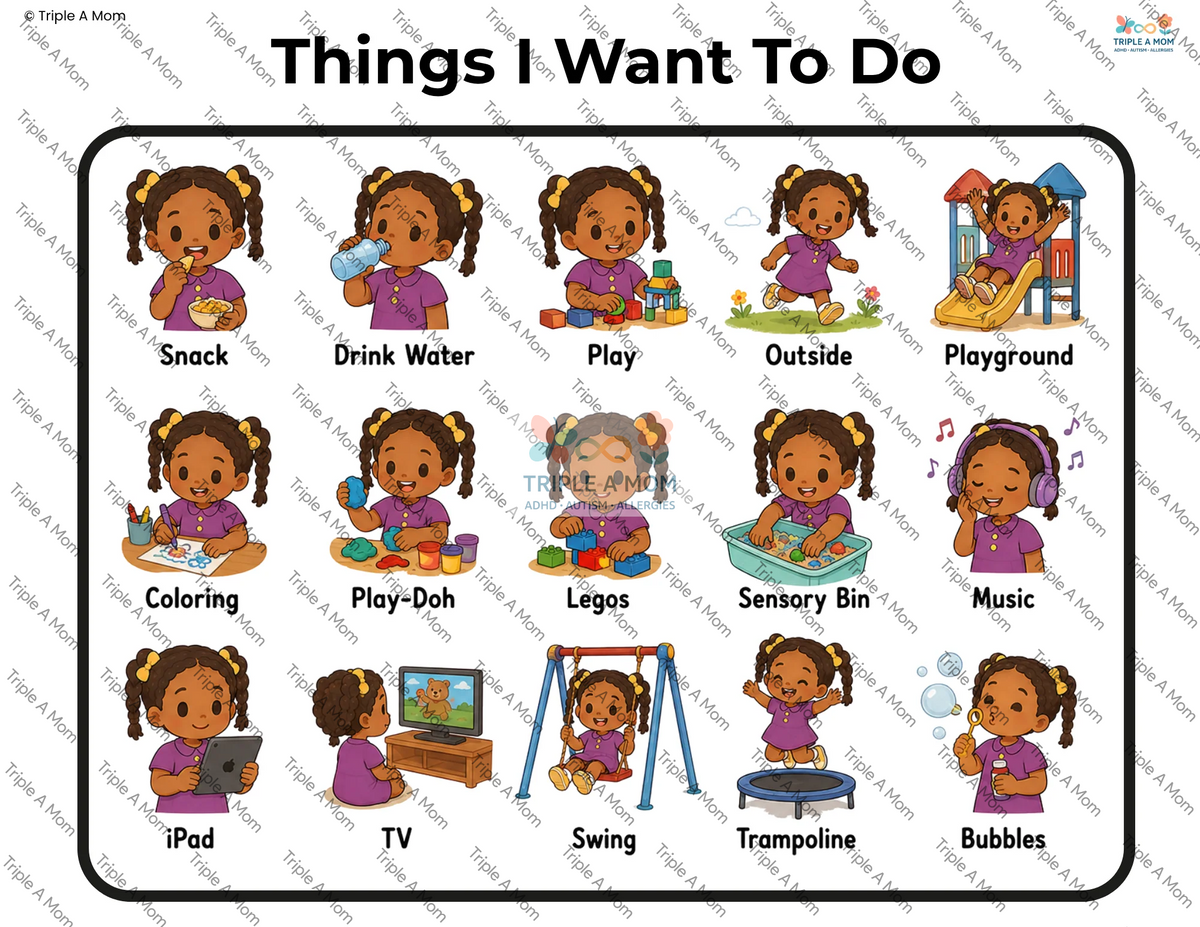 Communication Cards printable picture cards for kids (preview 5 of 6)