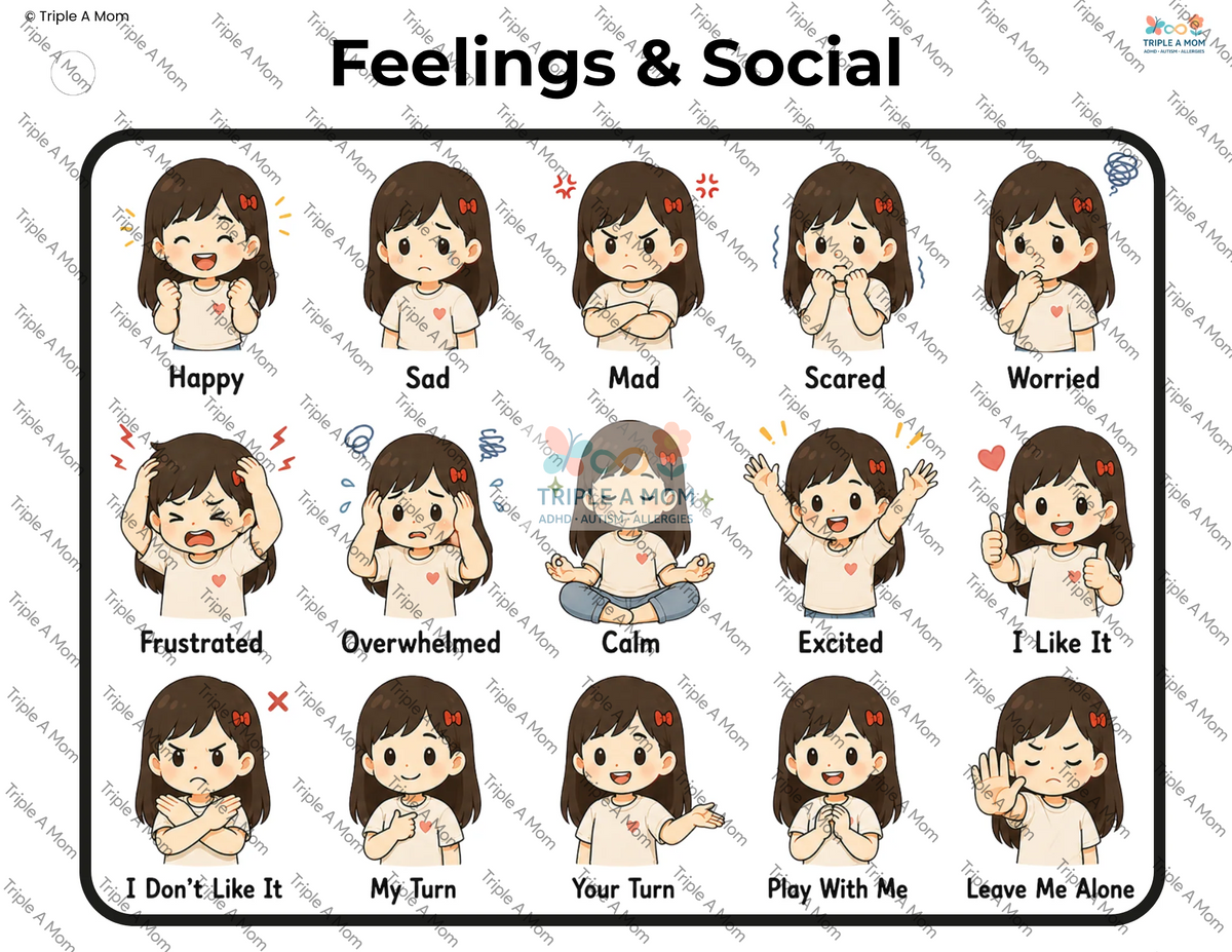 Communication Cards printable picture cards for kids (preview 2 of 6)