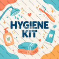 Hygiene Kit printable visual checklists for bathroom routines (preview 1 of 8)