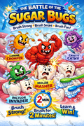 Battle of the Sugar Bugs printable toothbrushing card game for kids (preview 1 of 6)